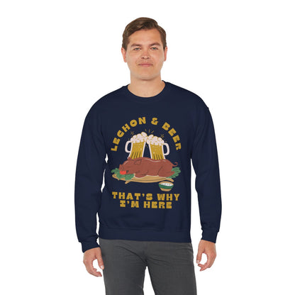 LECHON & BEER - Filipino Food (Sweatshirt)