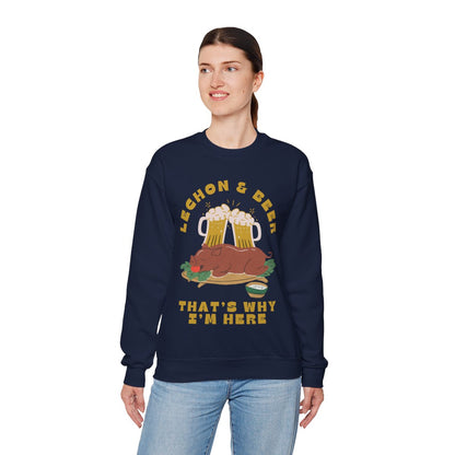 LECHON & BEER - Filipino Food (Sweatshirt)