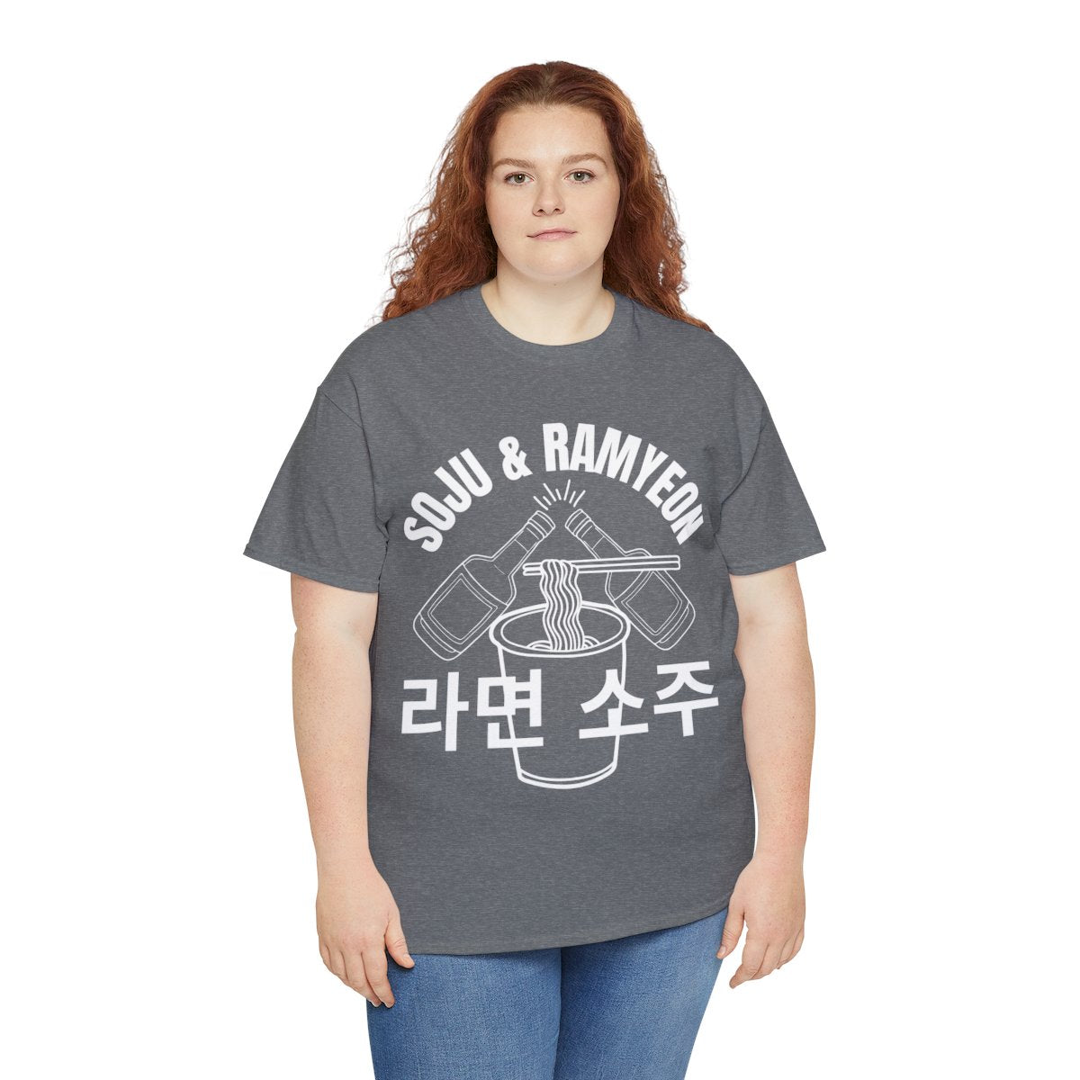 SOJU & RAMYEON - Korean Food (Basic Tee)