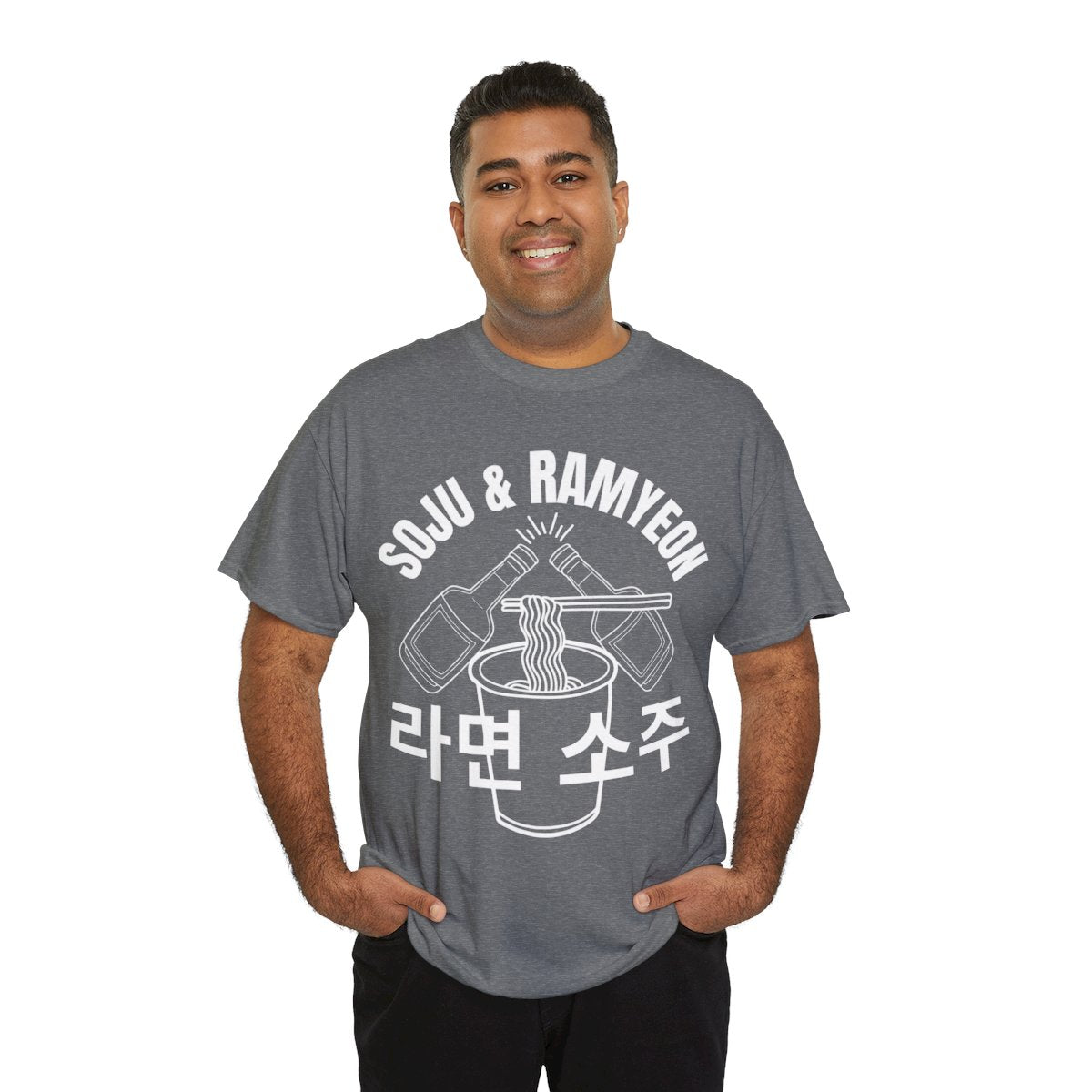 SOJU & RAMYEON - Korean Food (Basic Tee)