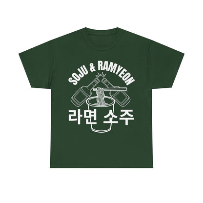 SOJU & RAMYEON - Korean Food (Basic Tee)