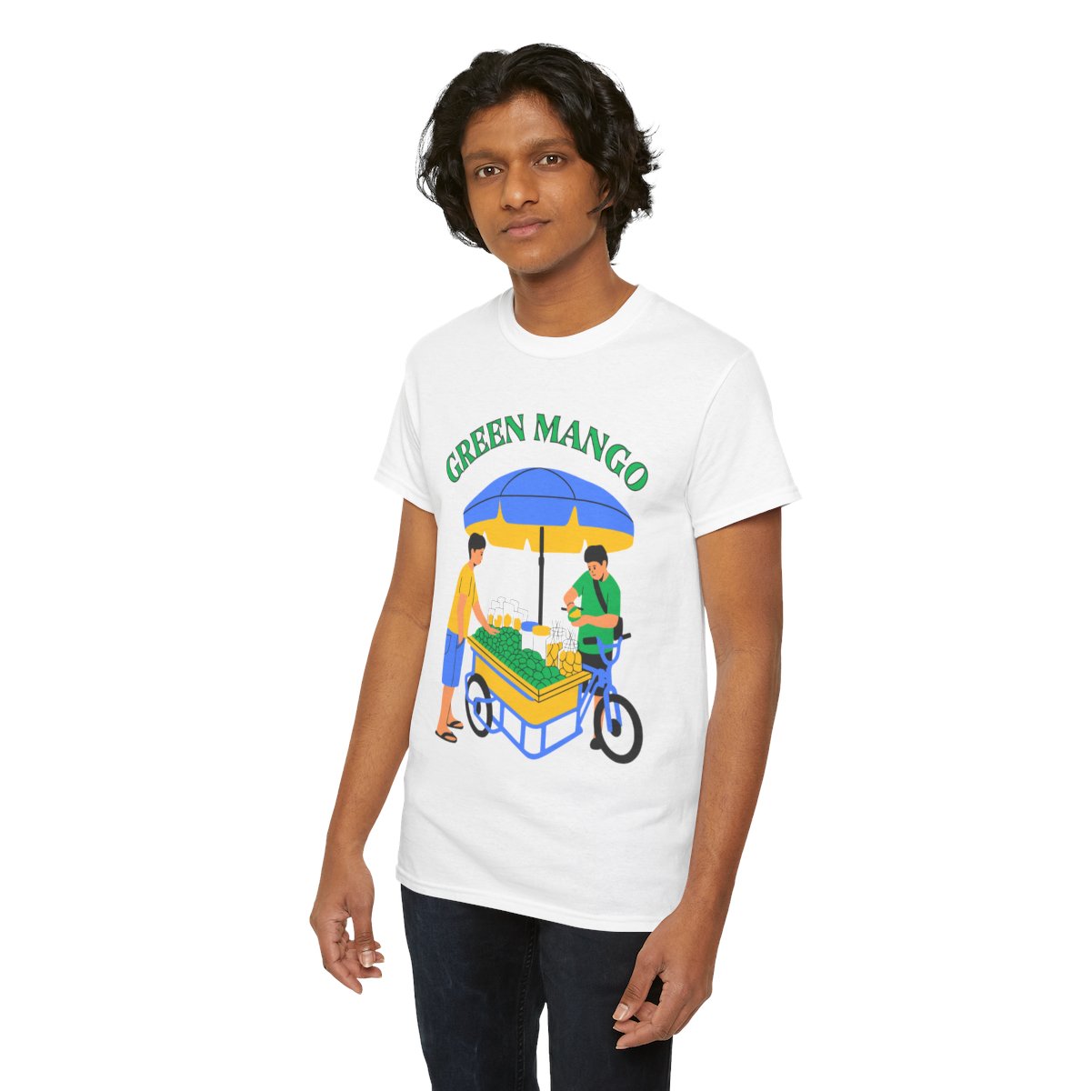 GREEN MANGO 1 - Filipino Food (Basic Tee)