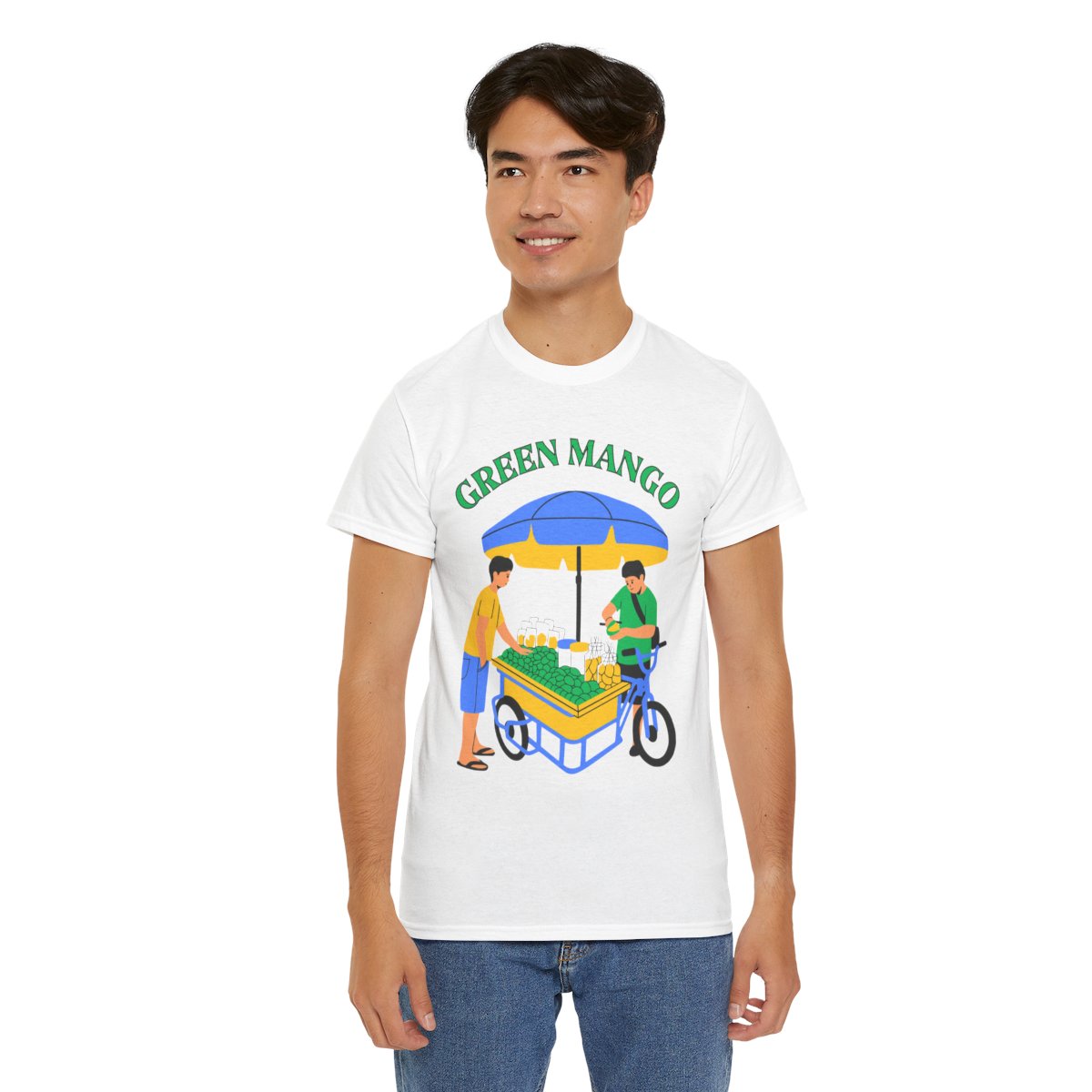 GREEN MANGO 1 - Filipino Food (Basic Tee)