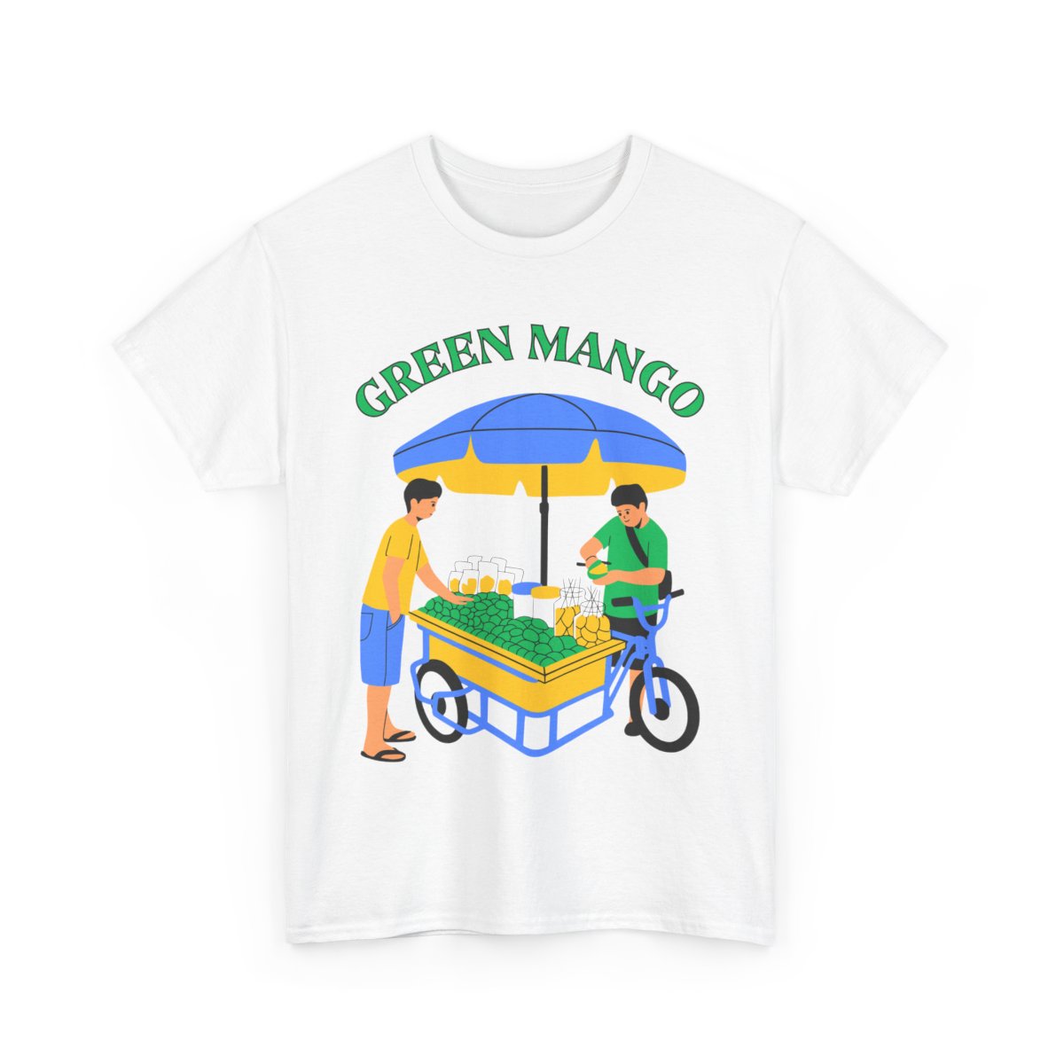 GREEN MANGO 1 - Filipino Food (Basic Tee)