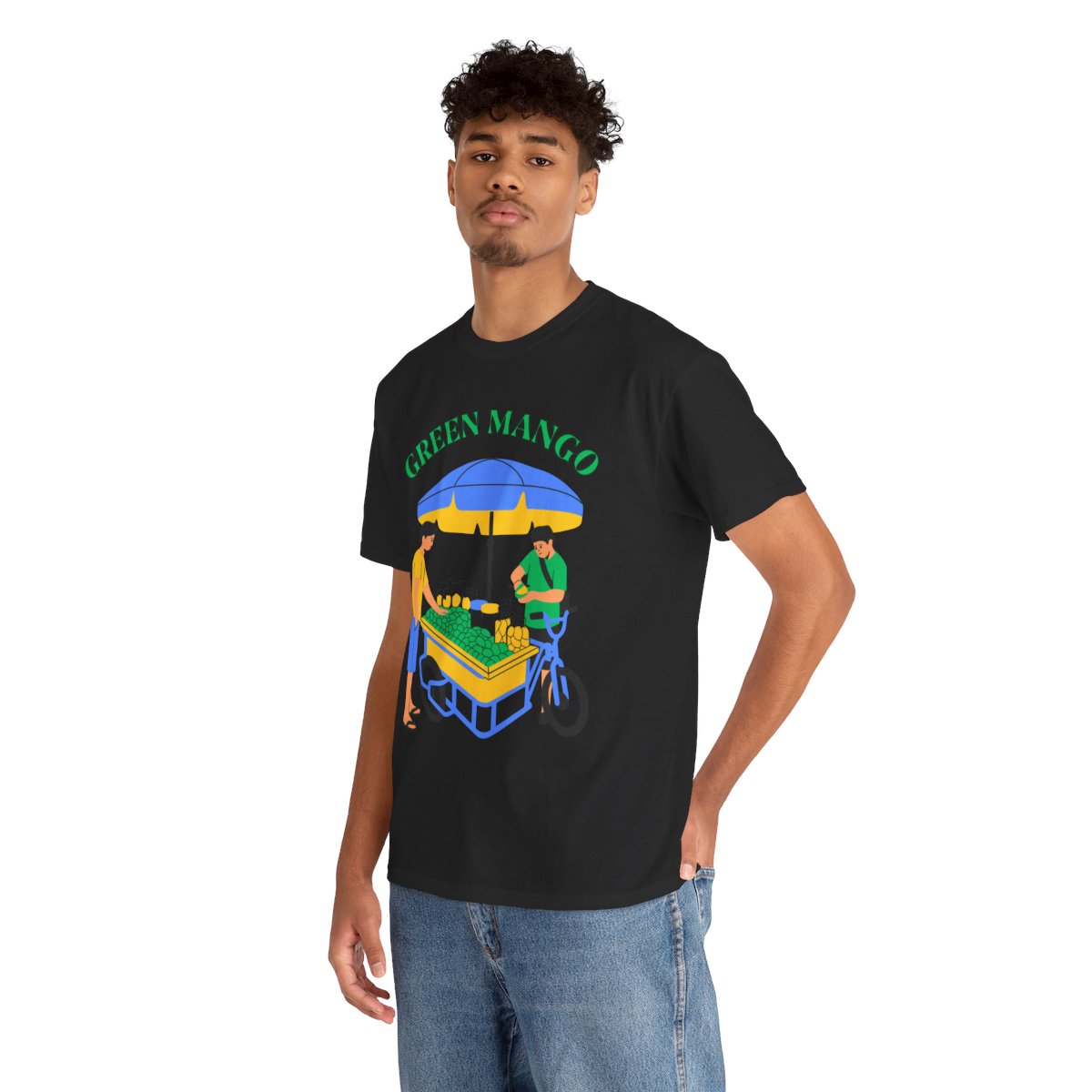 GREEN MANGO 1 - Filipino Food (Basic Tee)