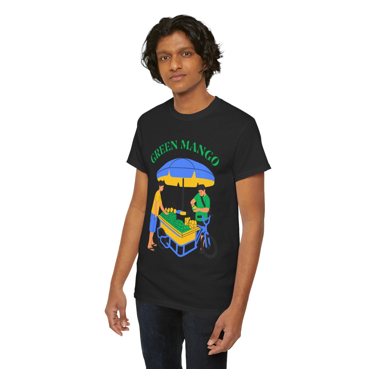 GREEN MANGO 1 - Filipino Food (Basic Tee)