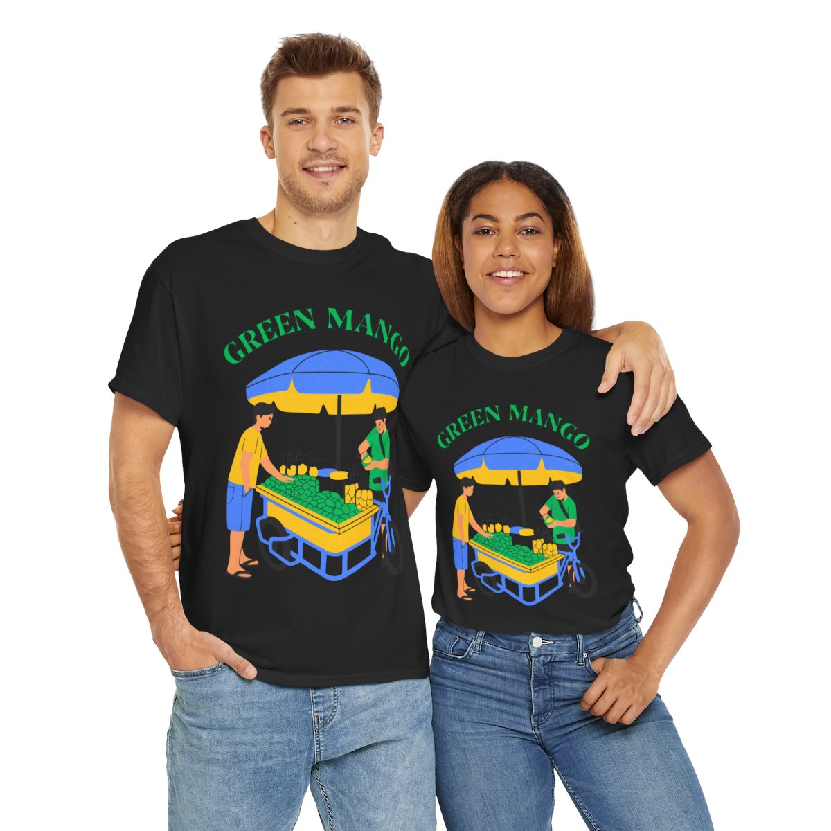 GREEN MANGO 1 - Filipino Food (Basic Tee)