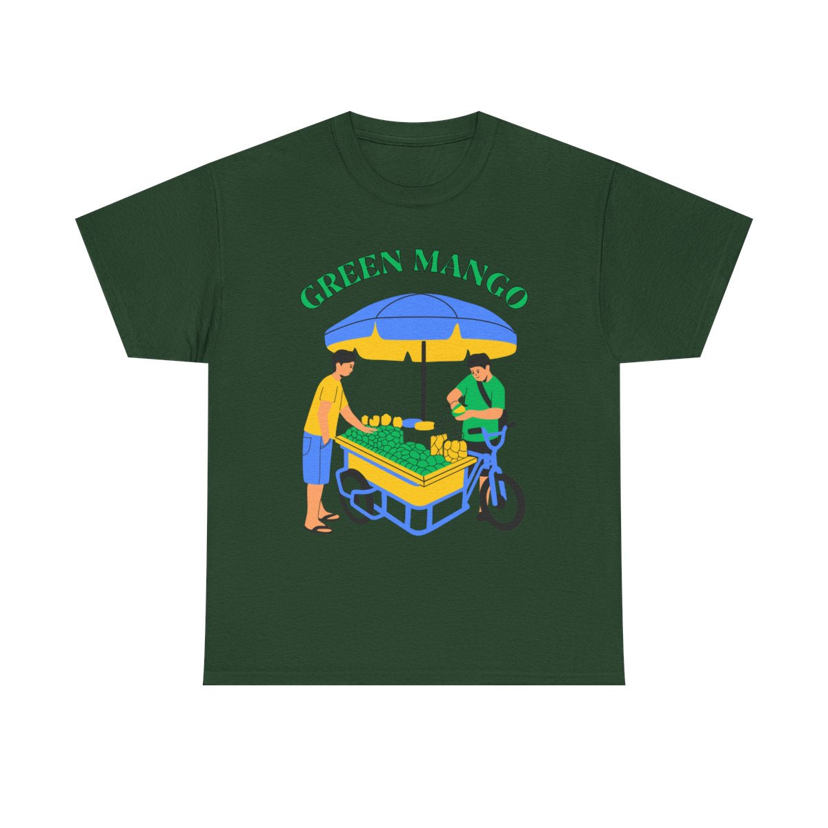 GREEN MANGO 1 - Filipino Food (Basic Tee)