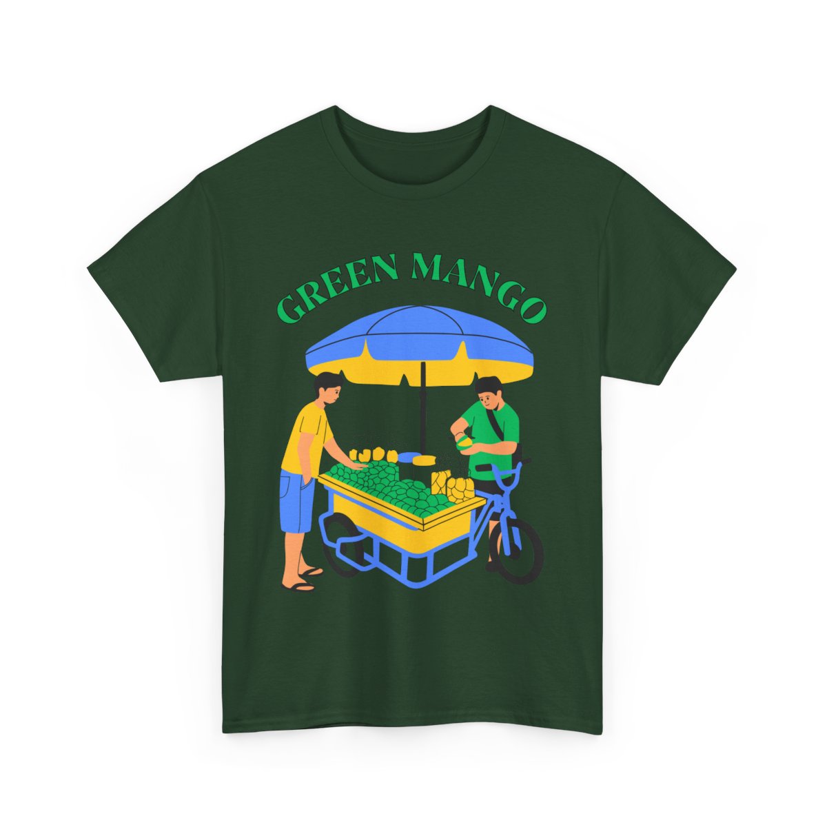 GREEN MANGO 1 - Filipino Food (Basic Tee)