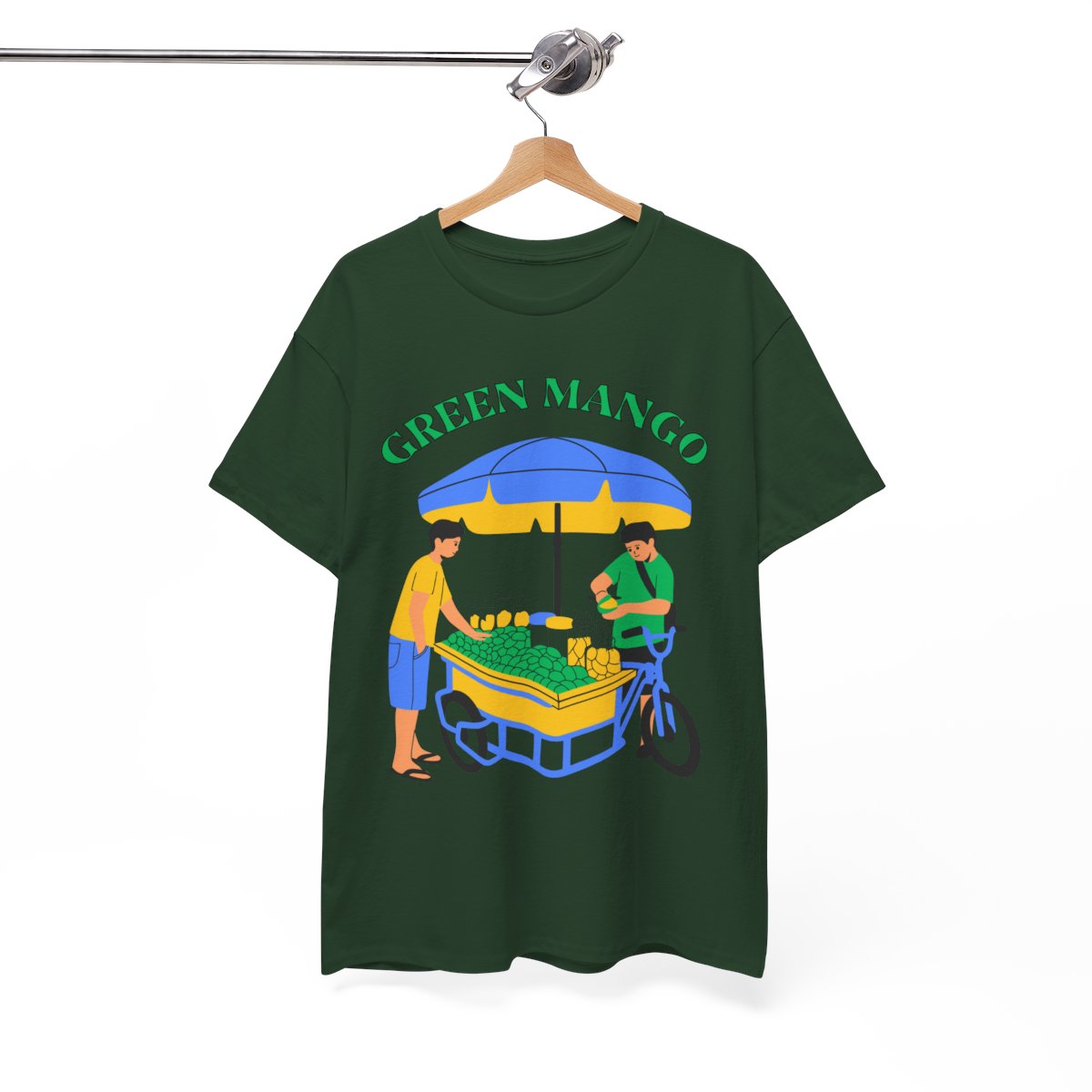 GREEN MANGO 1 - Filipino Food (Basic Tee)