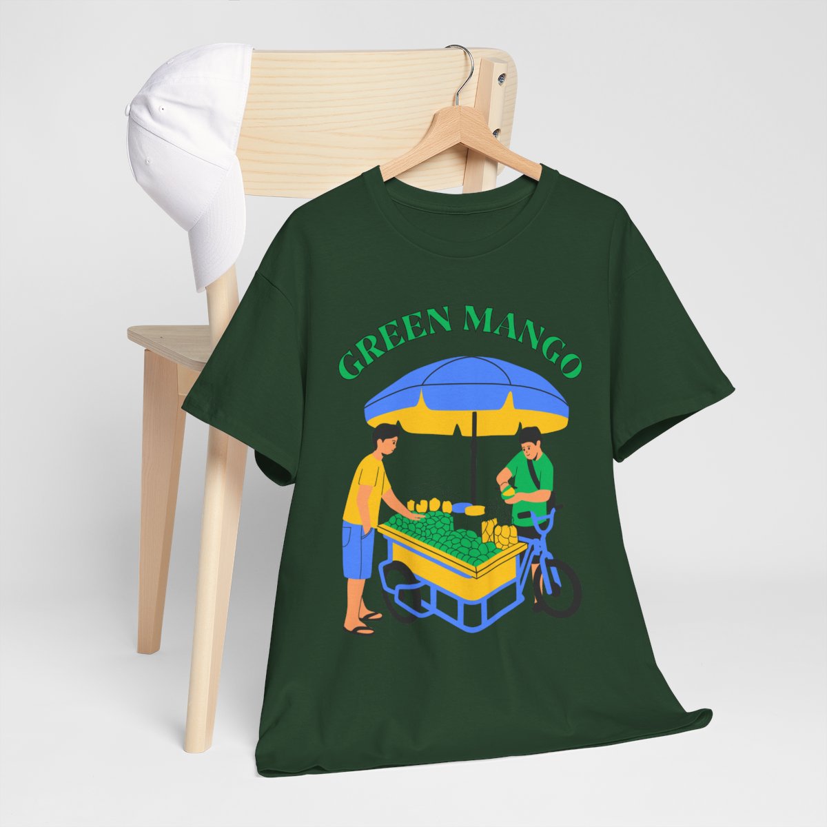 GREEN MANGO 1 - Filipino Food (Basic Tee)