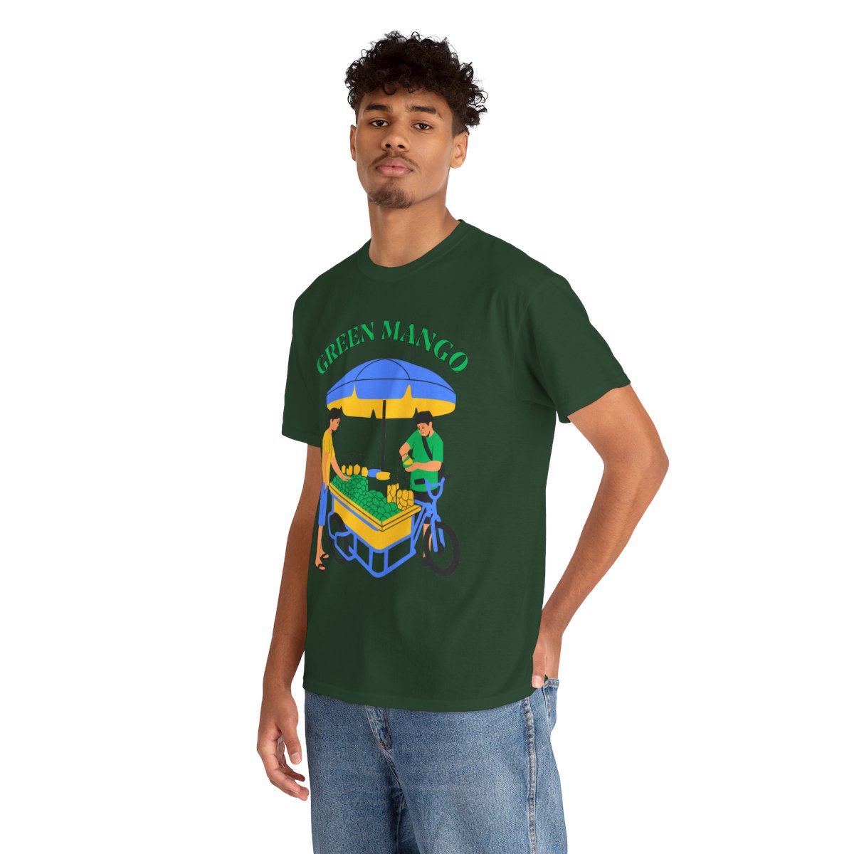 GREEN MANGO 1 - Filipino Food (Basic Tee)