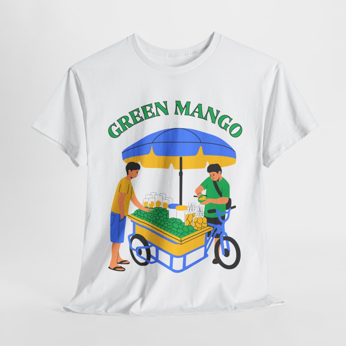 GREEN MANGO 1 - Filipino Food (Basic Tee)