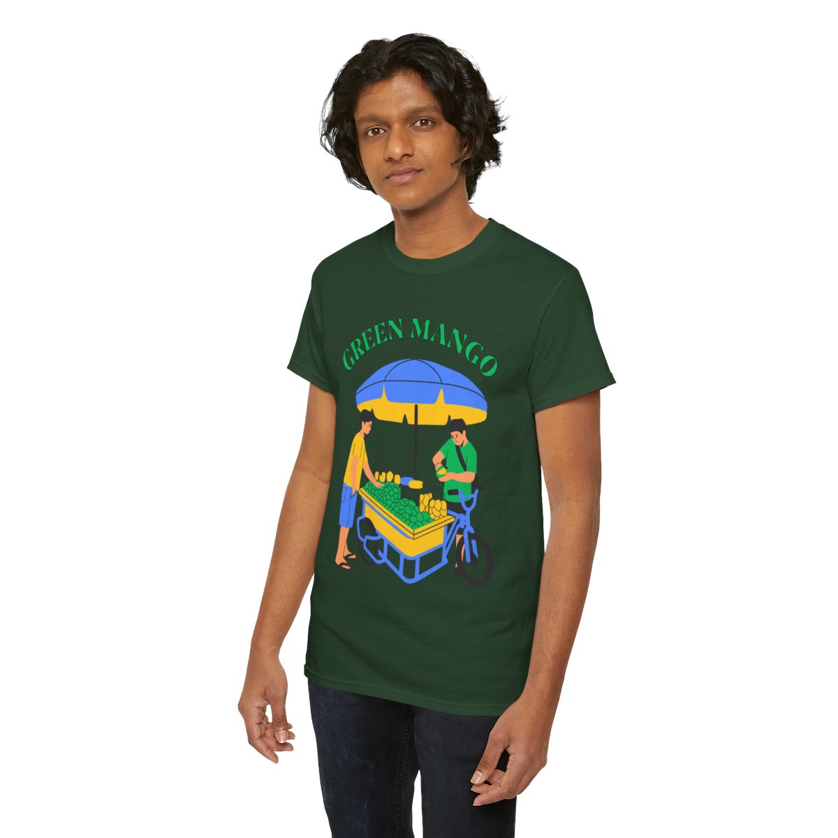 GREEN MANGO 1 - Filipino Food (Basic Tee)