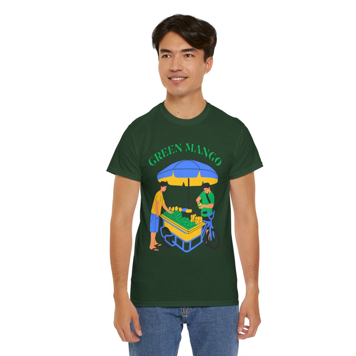 GREEN MANGO 1 - Filipino Food (Basic Tee)