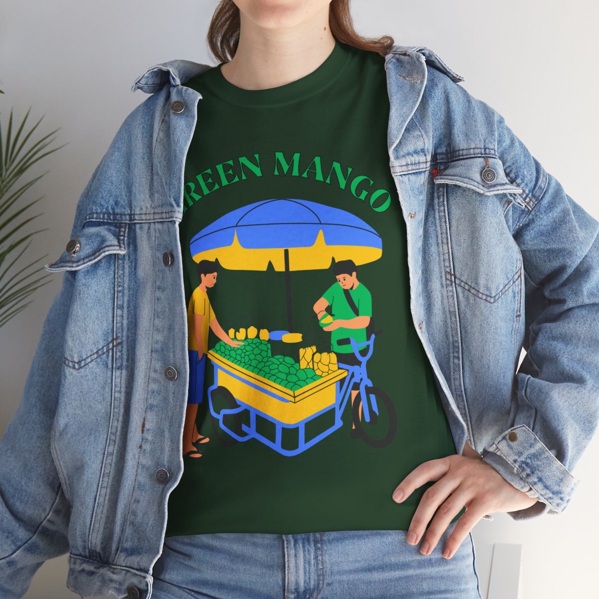 GREEN MANGO 1 - Filipino Food (Basic Tee)