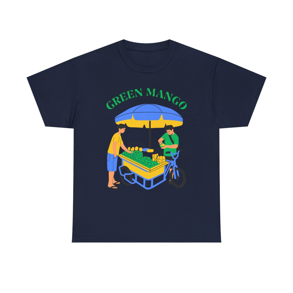 GREEN MANGO 1 - Filipino Food (Basic Tee)