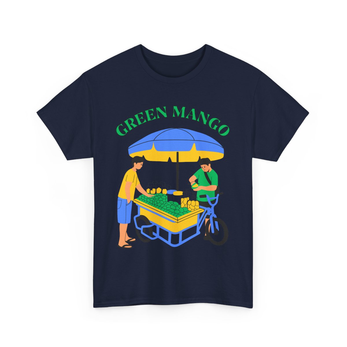 GREEN MANGO 1 - Filipino Food (Basic Tee)