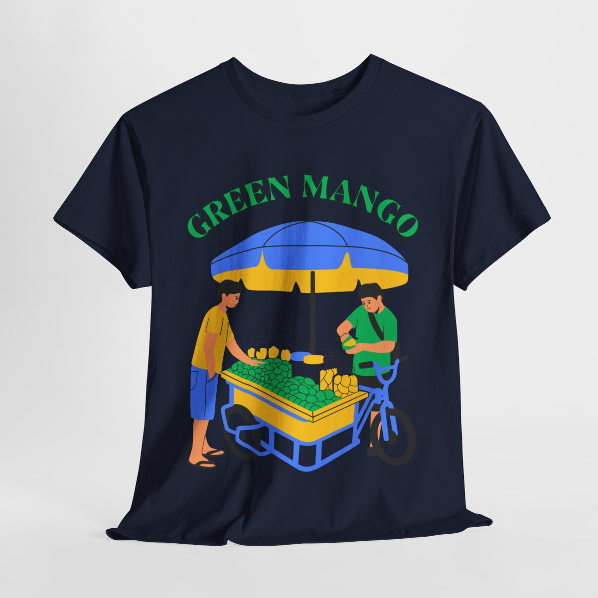 GREEN MANGO 1 - Filipino Food (Basic Tee)