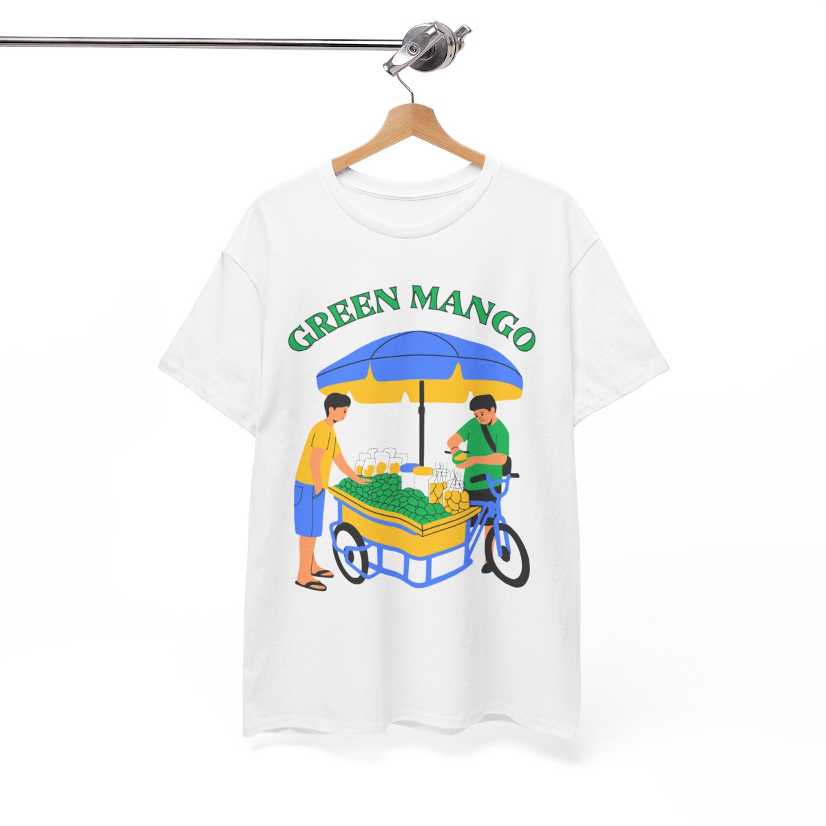 GREEN MANGO 1 - Filipino Food (Basic Tee)