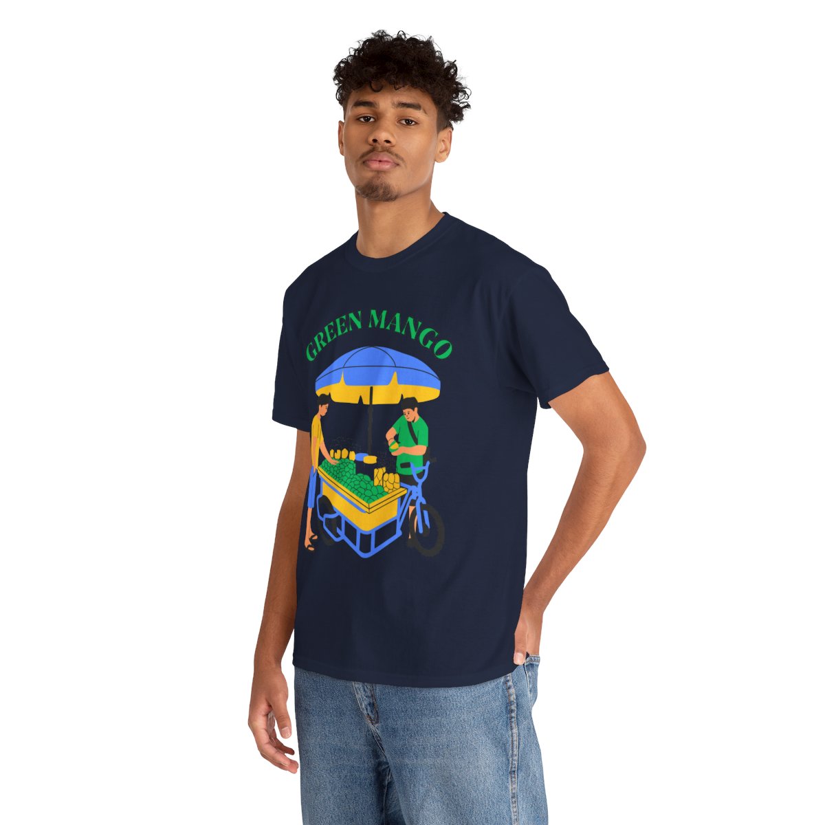 GREEN MANGO 1 - Filipino Food (Basic Tee)