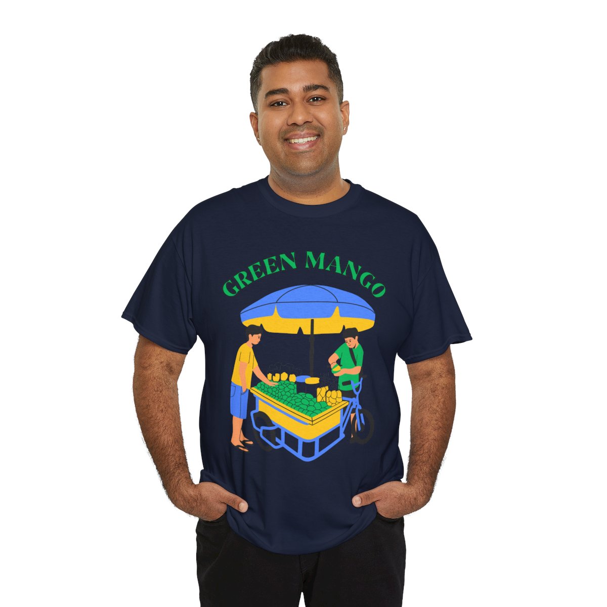 GREEN MANGO 1 - Filipino Food (Basic Tee)