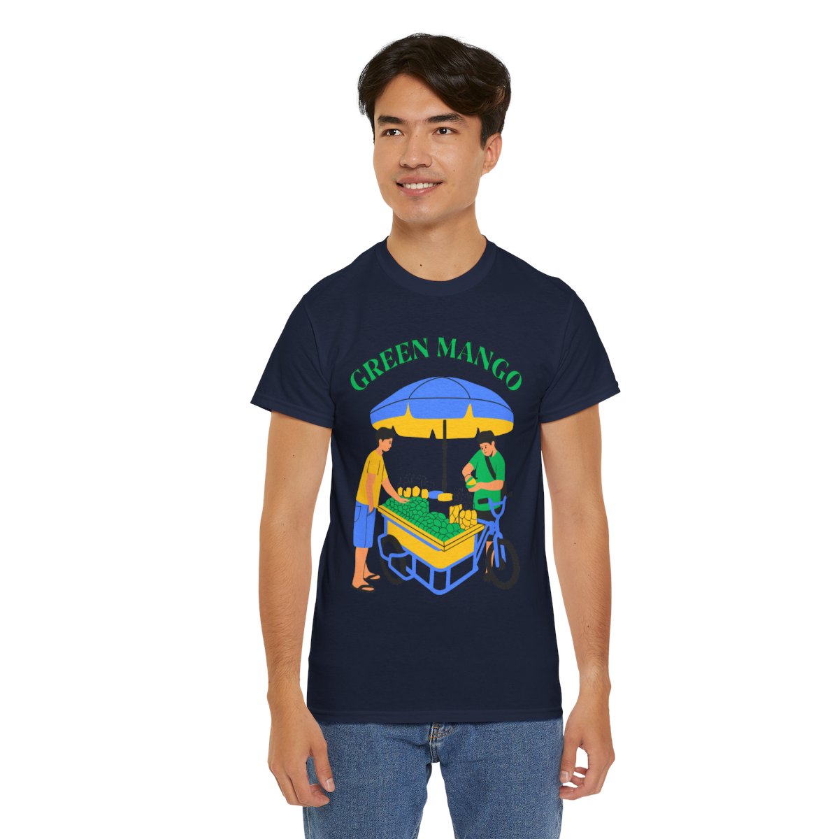 GREEN MANGO 1 - Filipino Food (Basic Tee)