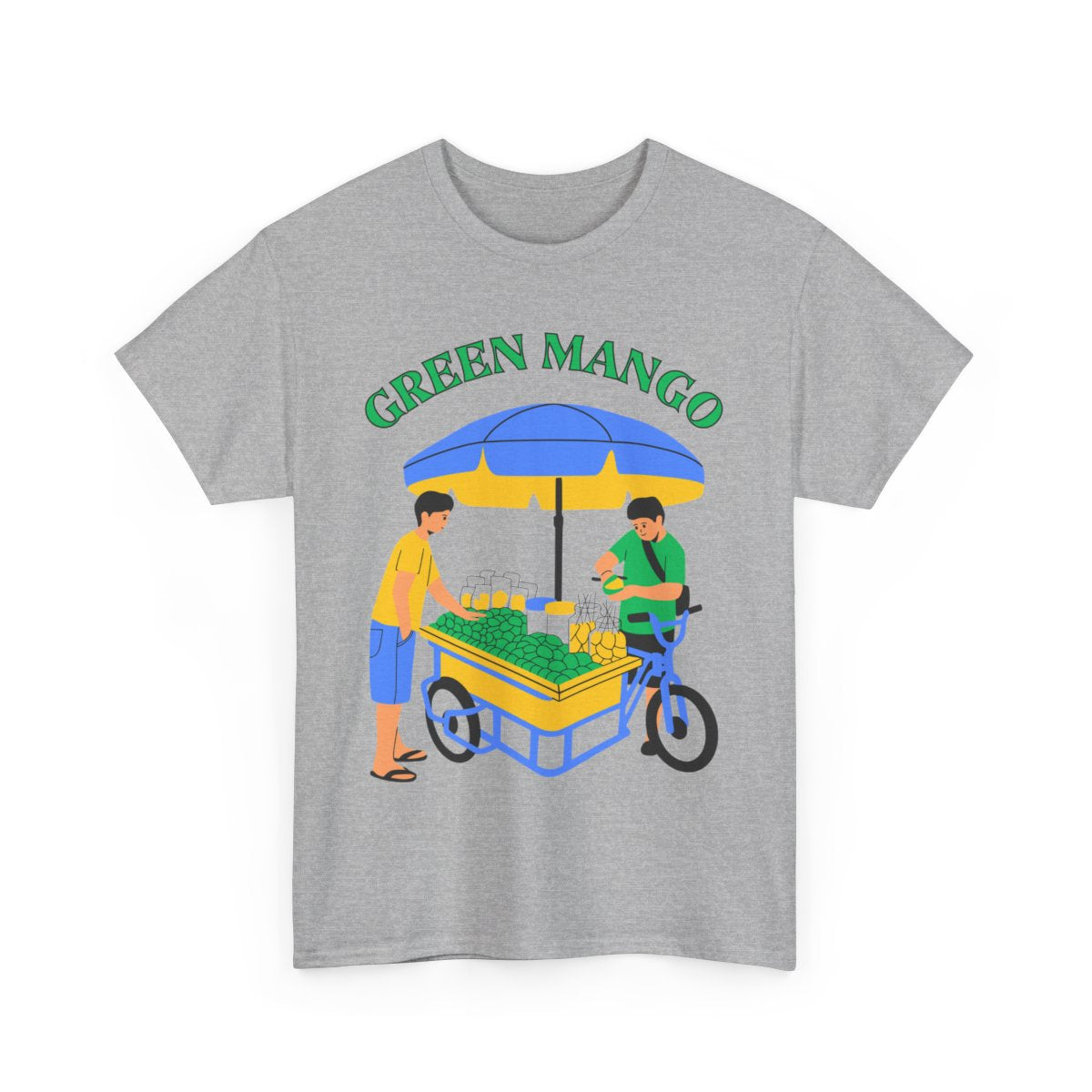 GREEN MANGO 1 - Filipino Food (Basic Tee)