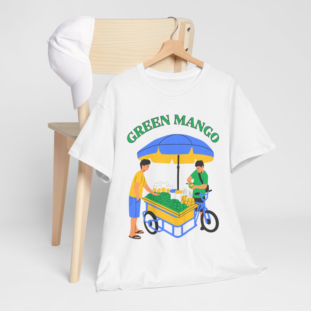 GREEN MANGO 1 - Filipino Food (Basic Tee)