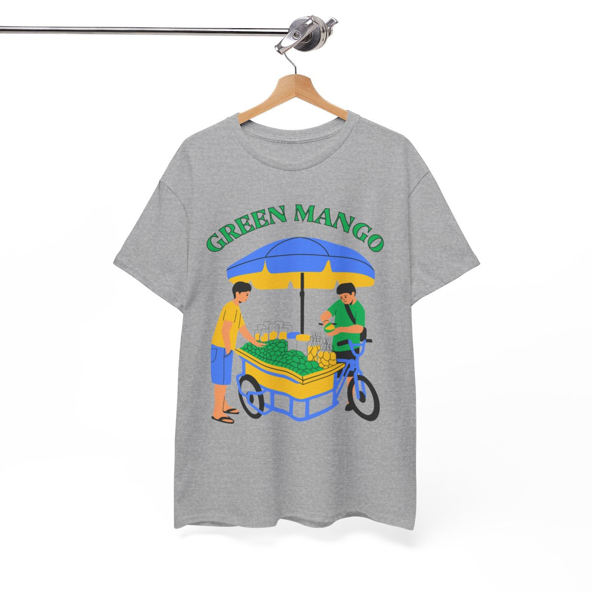 GREEN MANGO 1 - Filipino Food (Basic Tee)