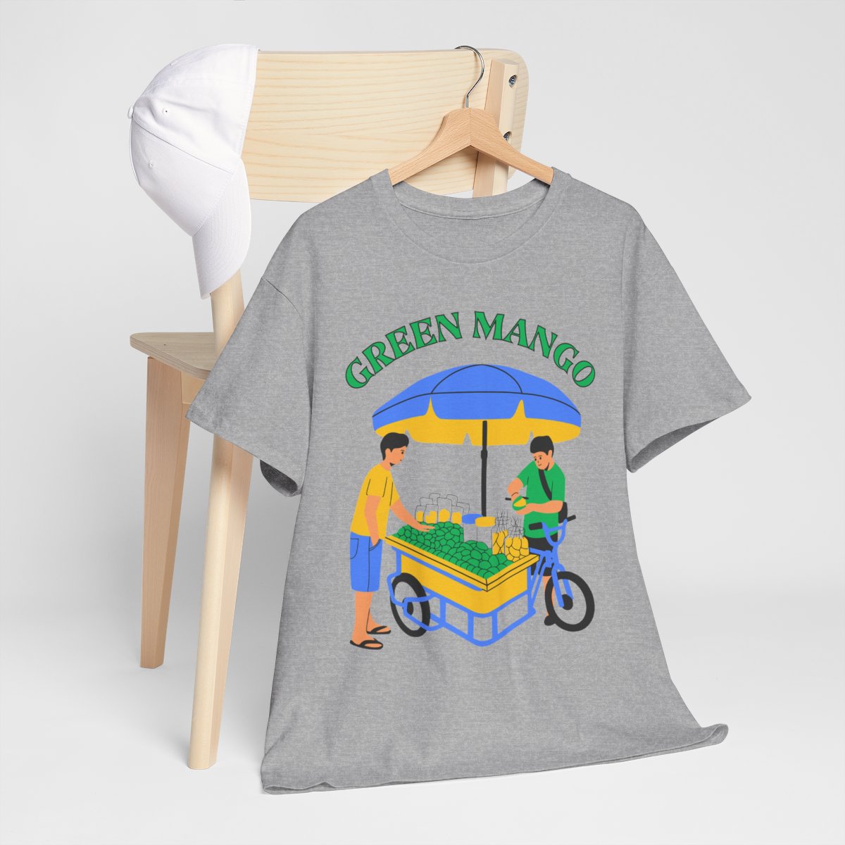GREEN MANGO 1 - Filipino Food (Basic Tee)