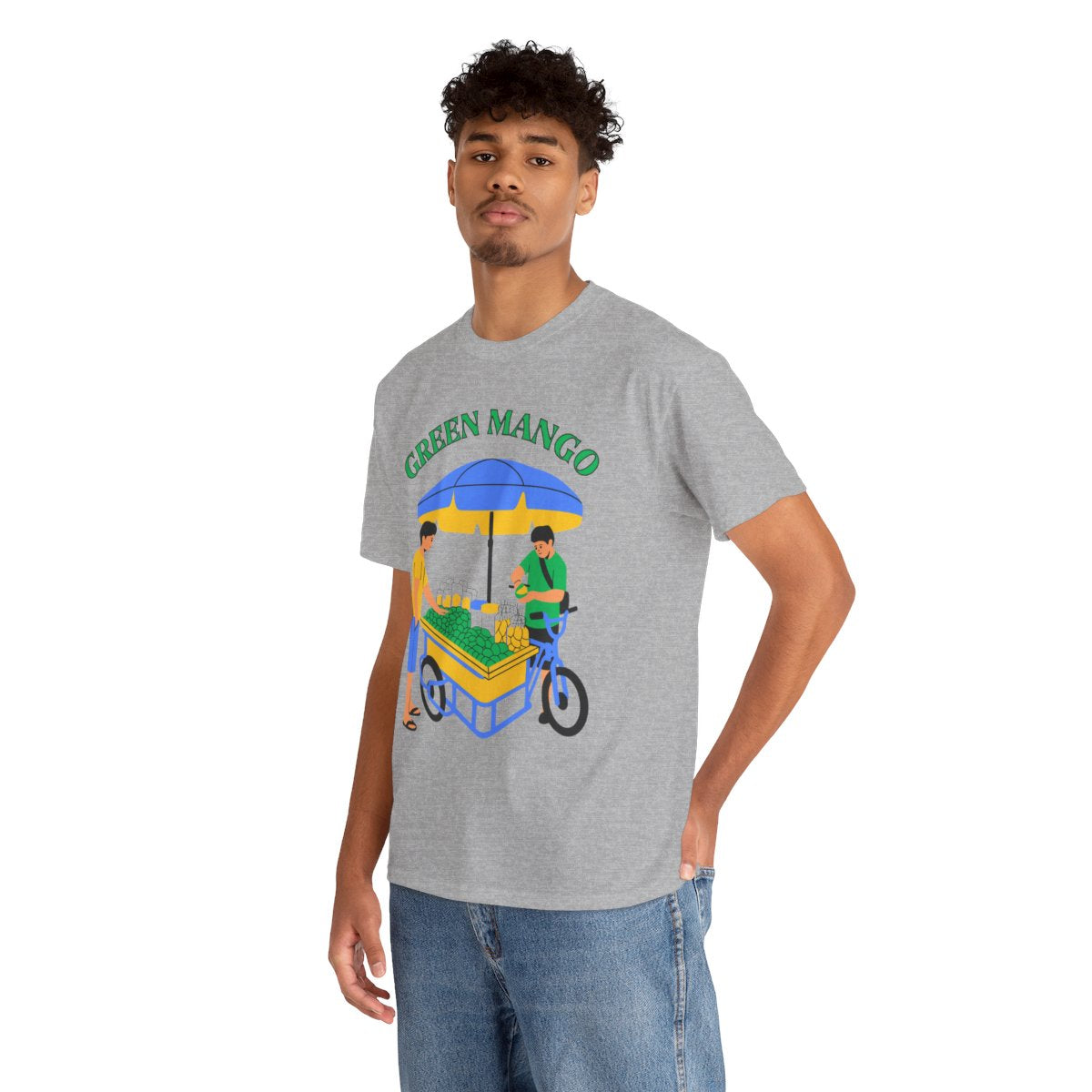 GREEN MANGO 1 - Filipino Food (Basic Tee)