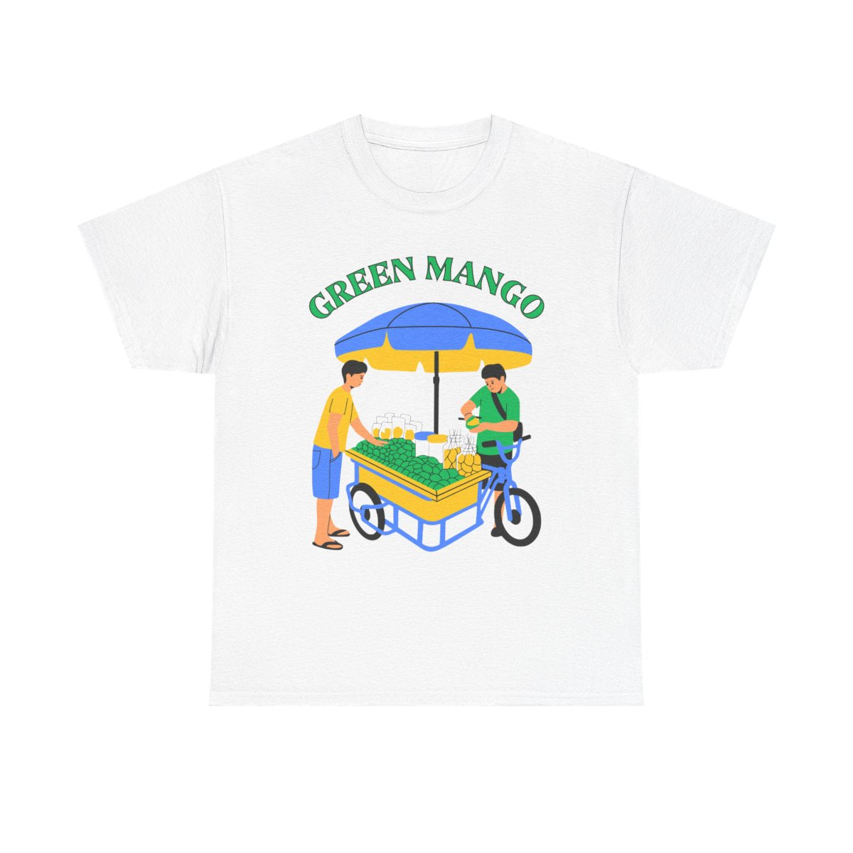 GREEN MANGO 1 - Filipino Food (Basic Tee)
