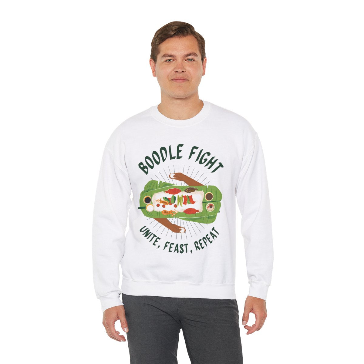 BOODLE FIGHT 1 - Filipino Food (Sweatshirt)