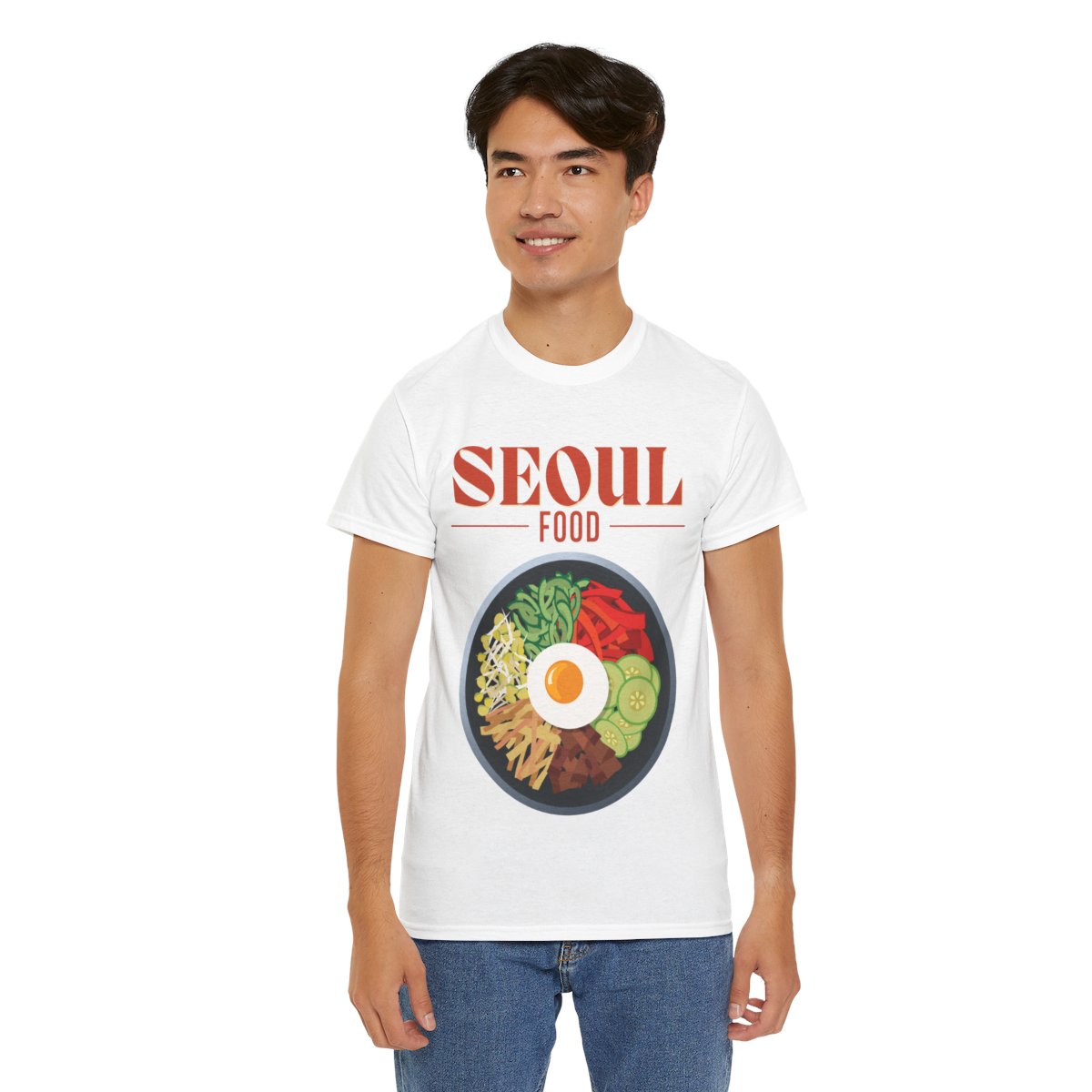 BIBIMBAP- Korean Food (Basic Tee)