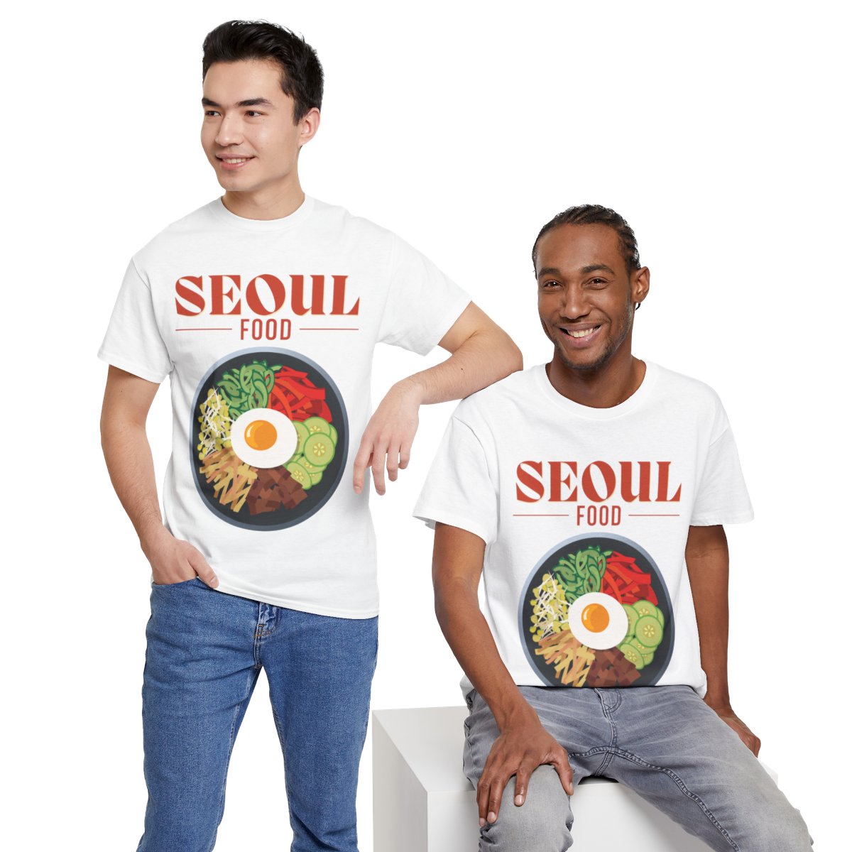 BIBIMBAP- Korean Food (Basic Tee)