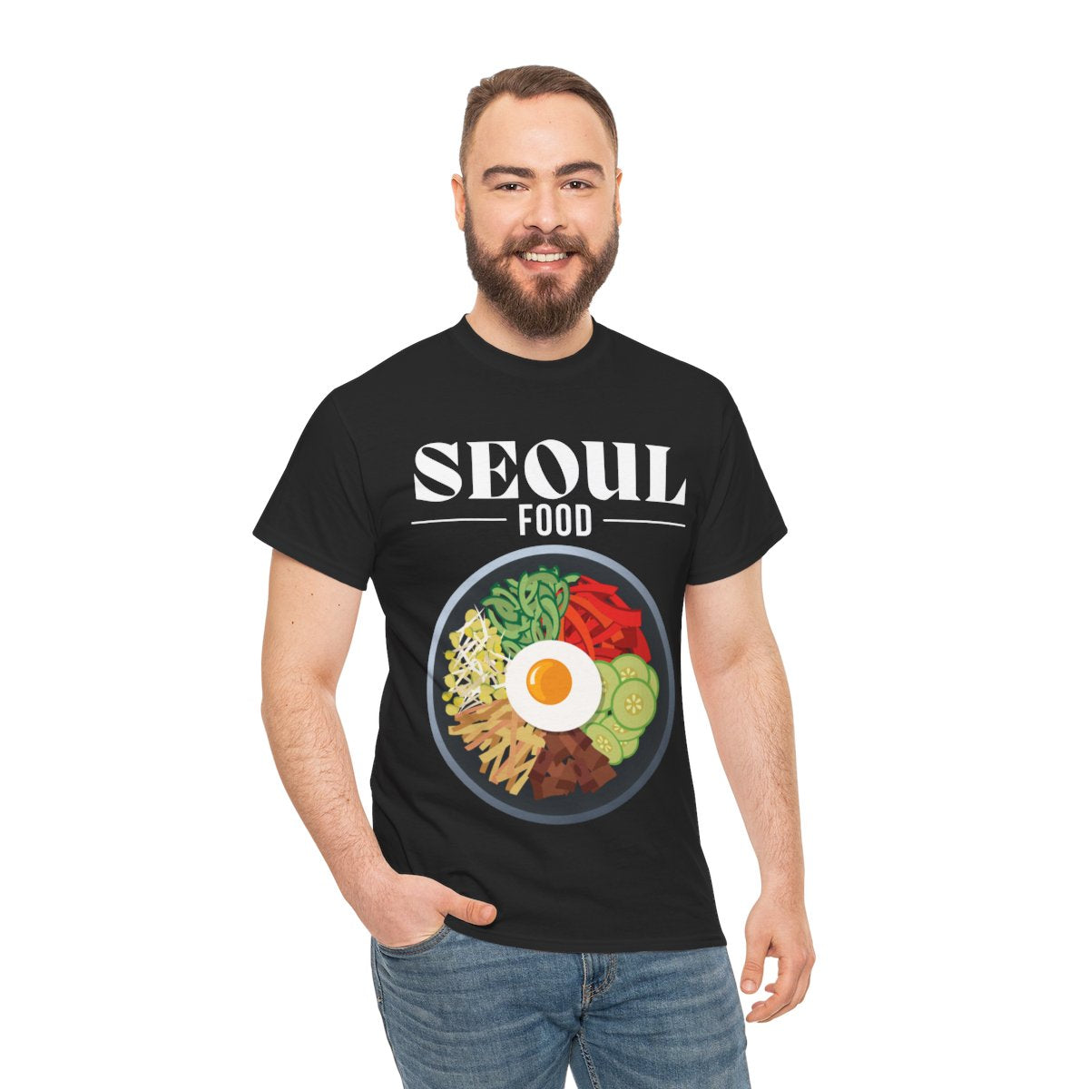 BIBIMBAP- Korean Food (Basic Tee)