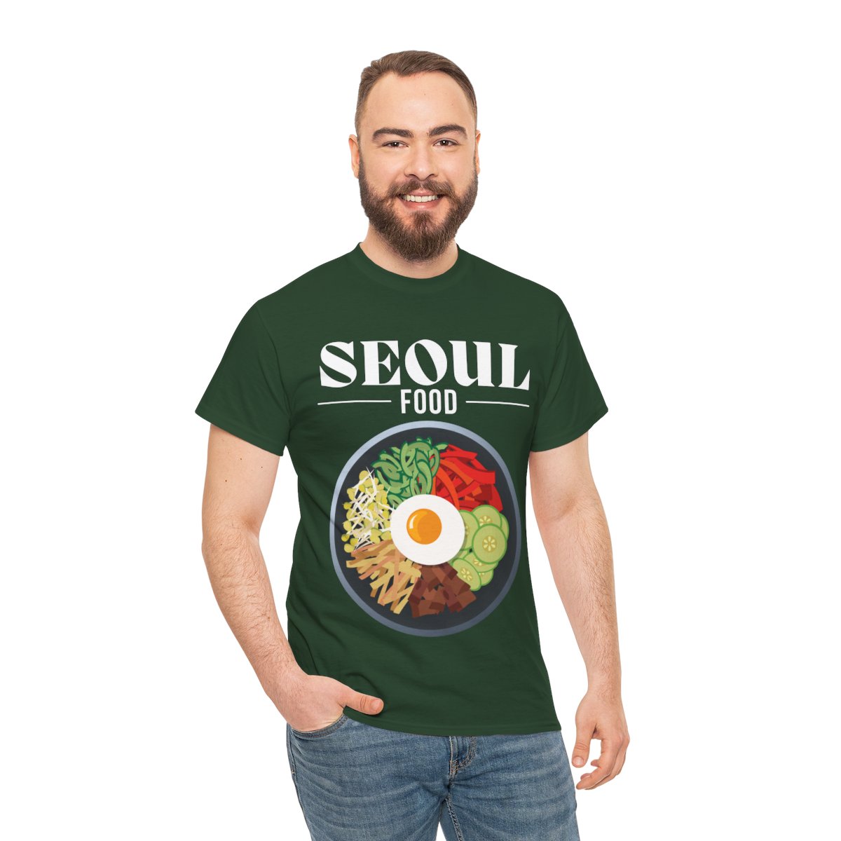 BIBIMBAP- Korean Food (Basic Tee)