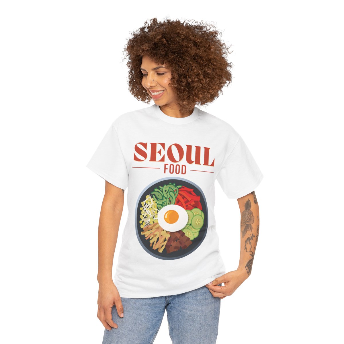 BIBIMBAP- Korean Food (Basic Tee)