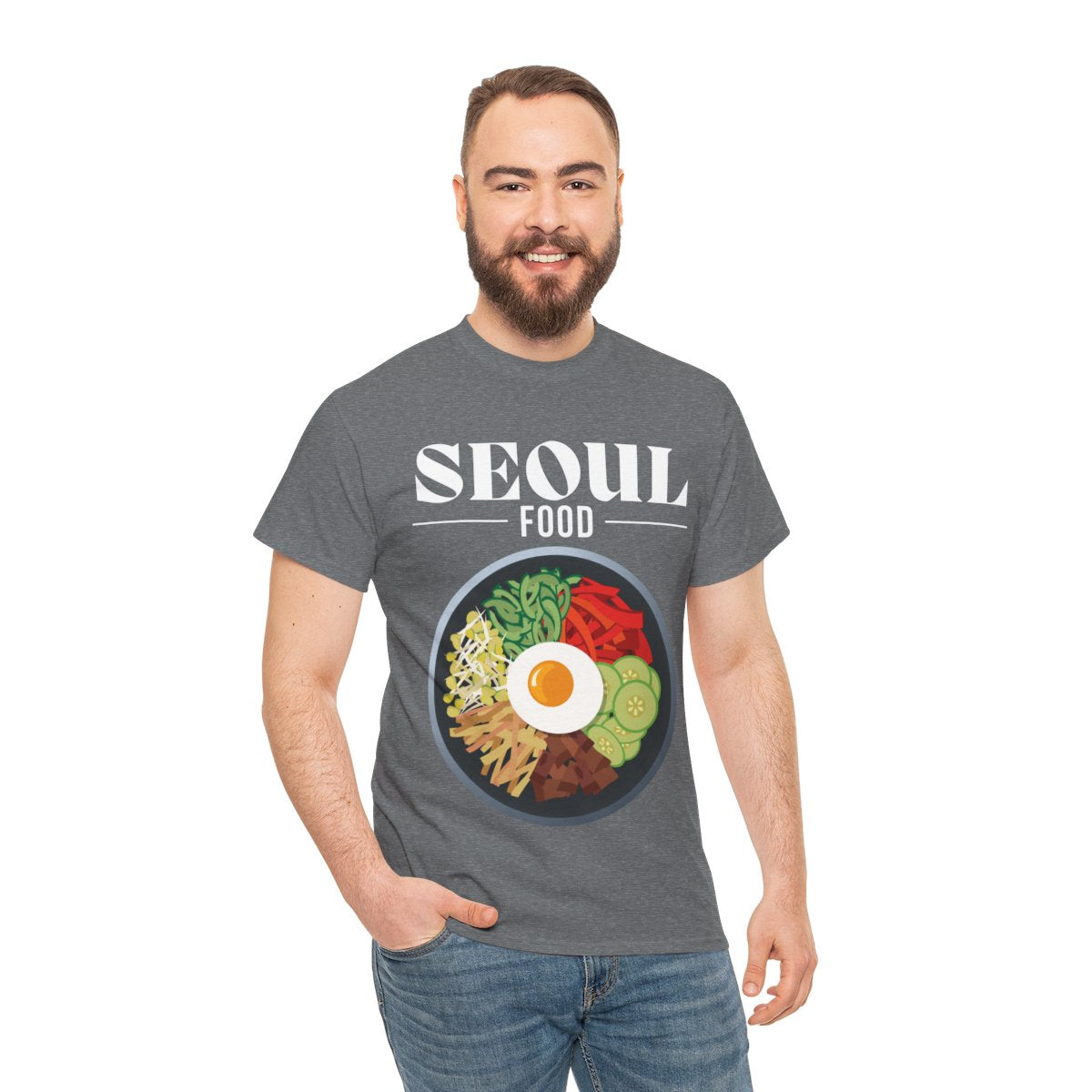 BIBIMBAP- Korean Food (Basic Tee)