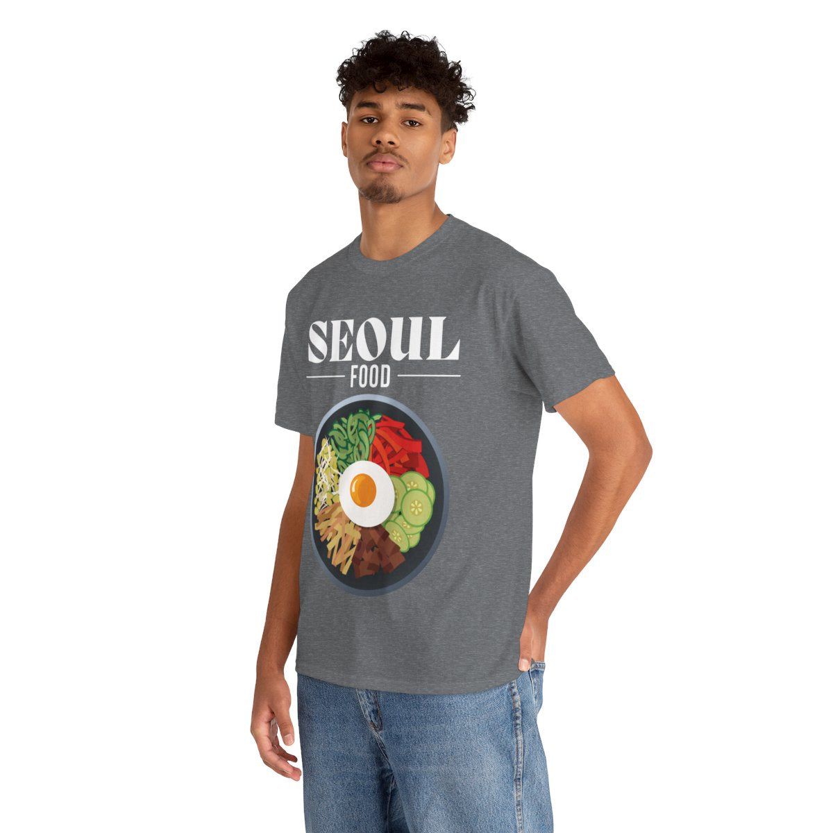 BIBIMBAP- Korean Food (Basic Tee)