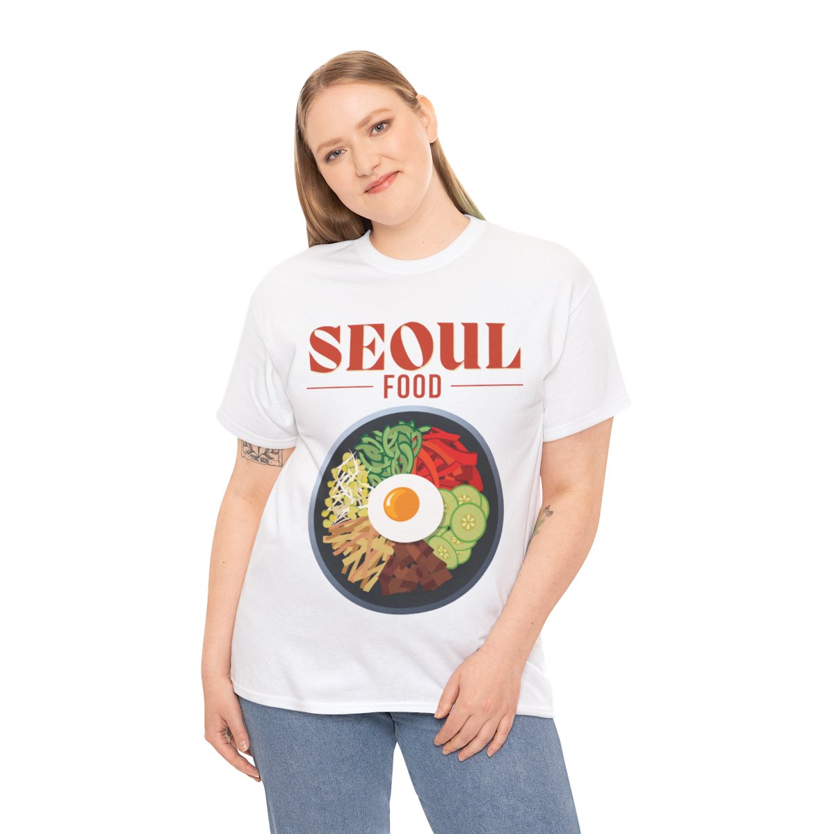 BIBIMBAP- Korean Food (Basic Tee)