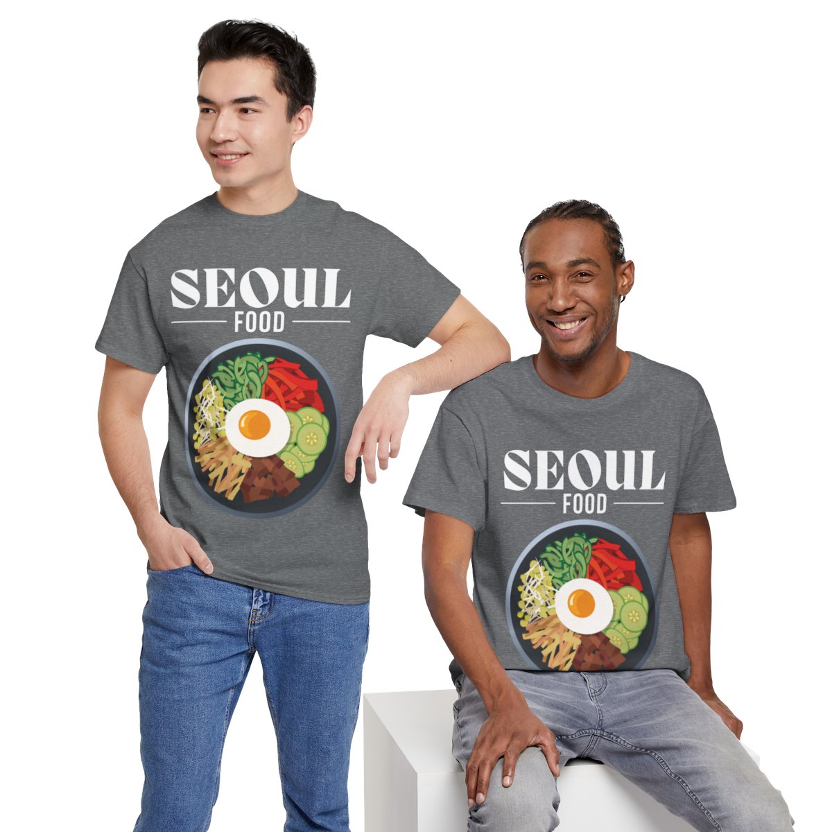 BIBIMBAP- Korean Food (Basic Tee)