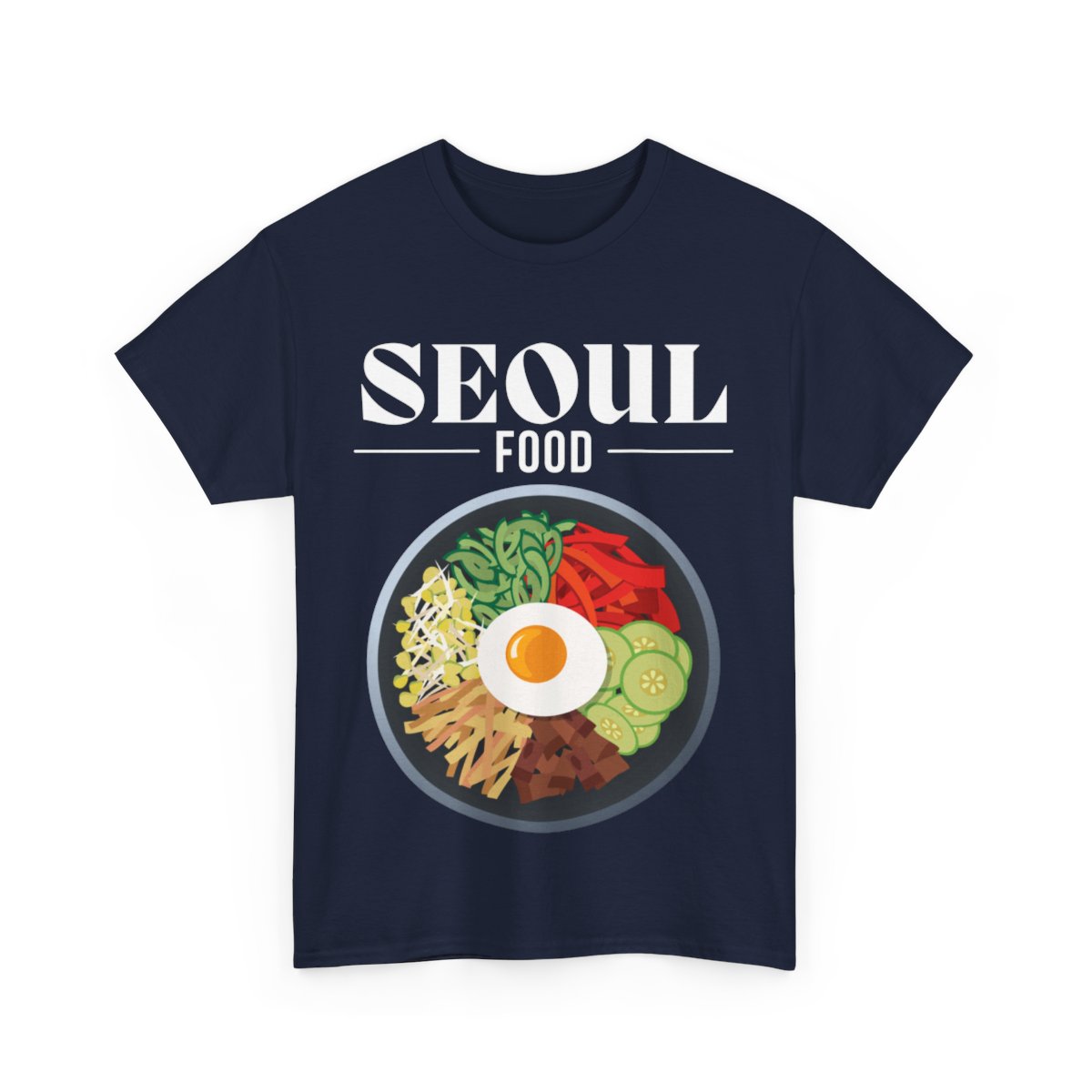 BIBIMBAP- Korean Food (Basic Tee)