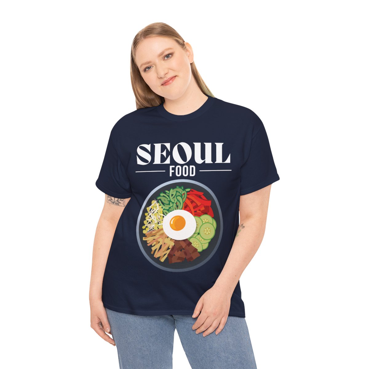 BIBIMBAP- Korean Food (Basic Tee)