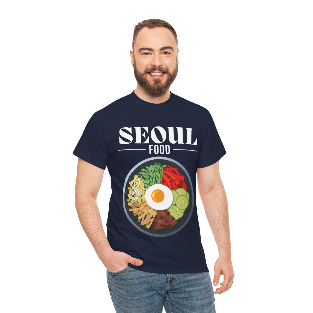 BIBIMBAP- Korean Food (Basic Tee)