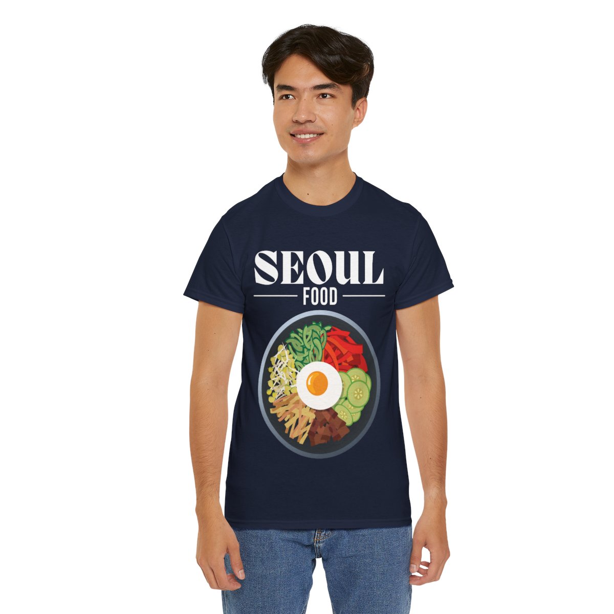 BIBIMBAP- Korean Food (Basic Tee)
