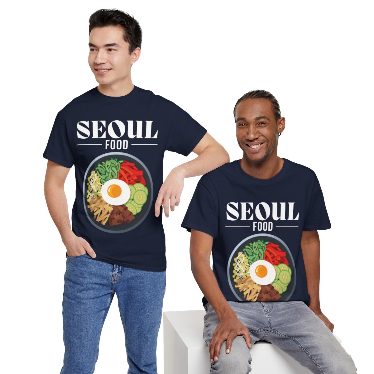 BIBIMBAP- Korean Food (Basic Tee)