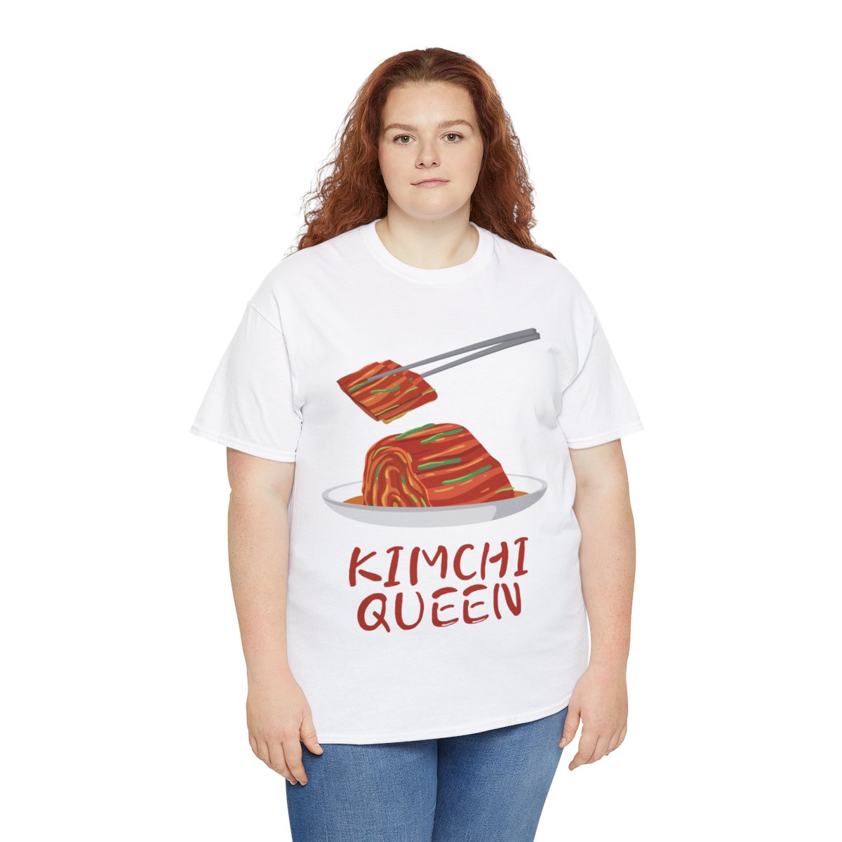 KIMCHI QUEEN - Korean Food (Basic Tee)