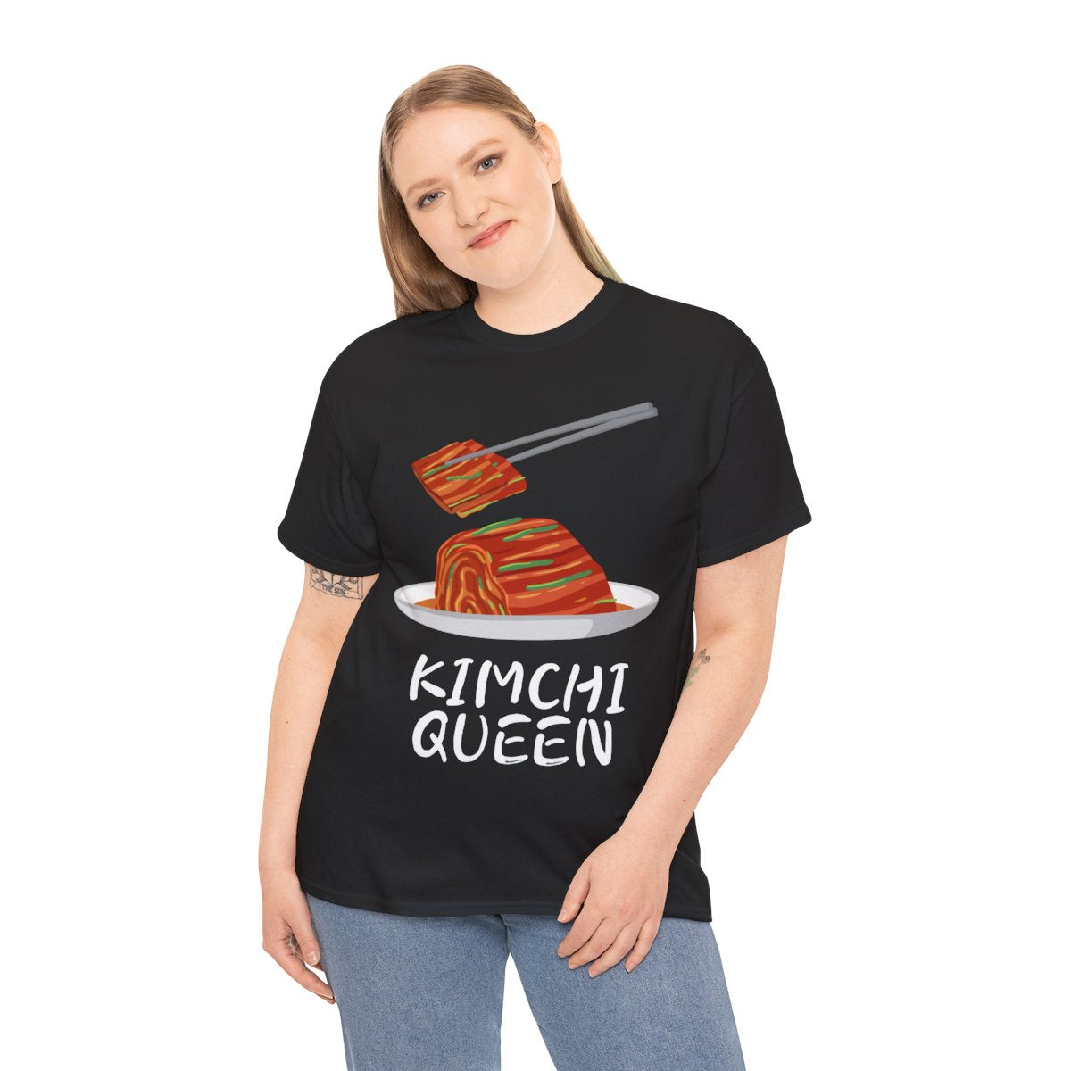 KIMCHI QUEEN - Korean Food (Basic Tee)